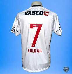 Alternative view of Camisa Vasco Oficial II Kappa 2020 #7 Leo Gil Usada em Jogo M