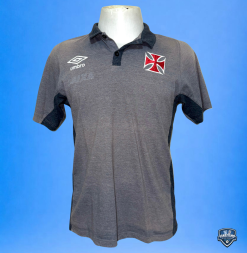 Camisa Vasco Oficial Polo Comissão Técnica Umbro 2014/2015 M